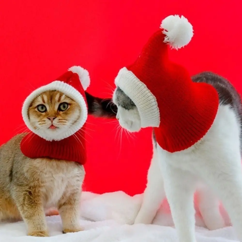 Pet Christmas Hat Cute Puppy Cap Christmas Party Santa New Year Holiday Costume Funny Cat Dress Up Supplies
Pet Christmas Hat Cute Puppy Cap Christmas Party Santa New Year Holiday Costume Funny Cat Dress Up Supplies