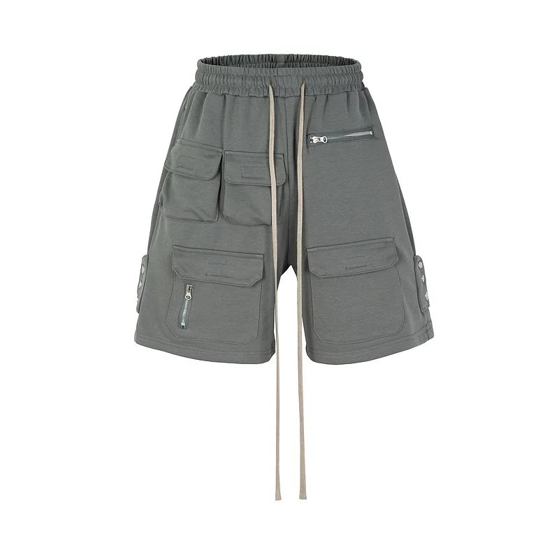 High Street Quality Men Shorts Drawstring Multi-pocket Male Sportswear Streetwear Breeches
High Street Quality Men Shorts Drawstring Multi-pocket Male Sportswear Streetwear Breeches