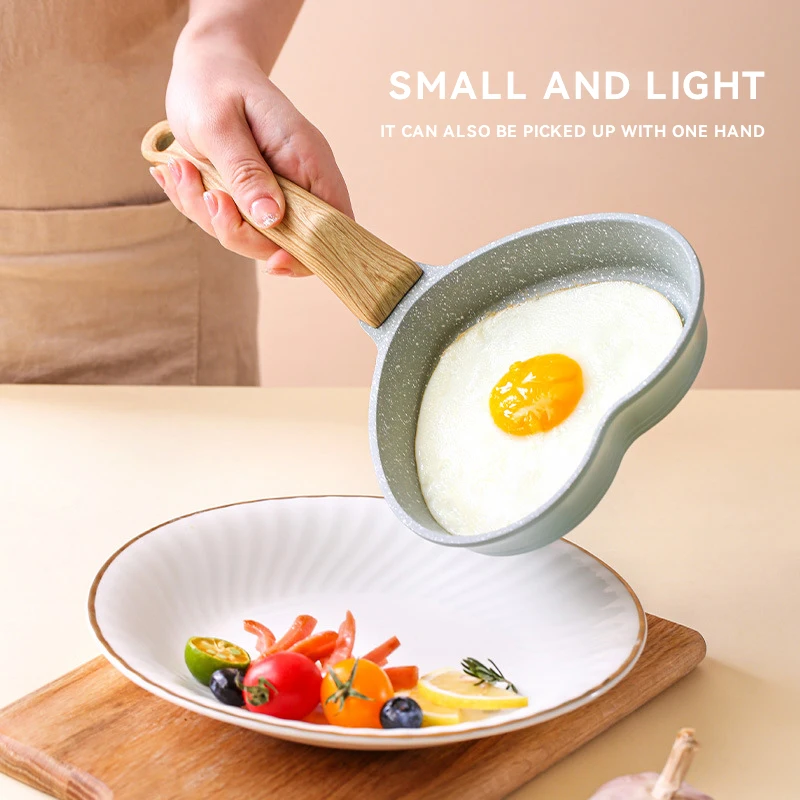 Love Hole Frying Pot Pan Creative Heart-Shaped Easy Clean Eggs Cooker Omelet Pan Nonstick Eggs Frying Pan Gift for Cook
Love Hole Frying Pot Pan Creative Heart-Shaped Easy Clean Eggs Cooker Omelet Pan Nonstick Eggs Frying Pan Gift for Cook