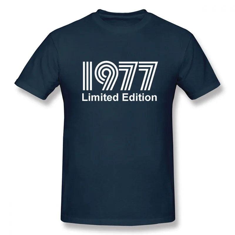 1977 Limited Edition Cool Funny T Shirt New Men Summer Short Sleeves Hip Hop Vintaged O-Neck Cotton T Shirts
1977 Limited Edition Cool Funny T Shirt New Men Summer Short Sleeves Hip Hop Vintaged O-Neck Cotton T Shirts