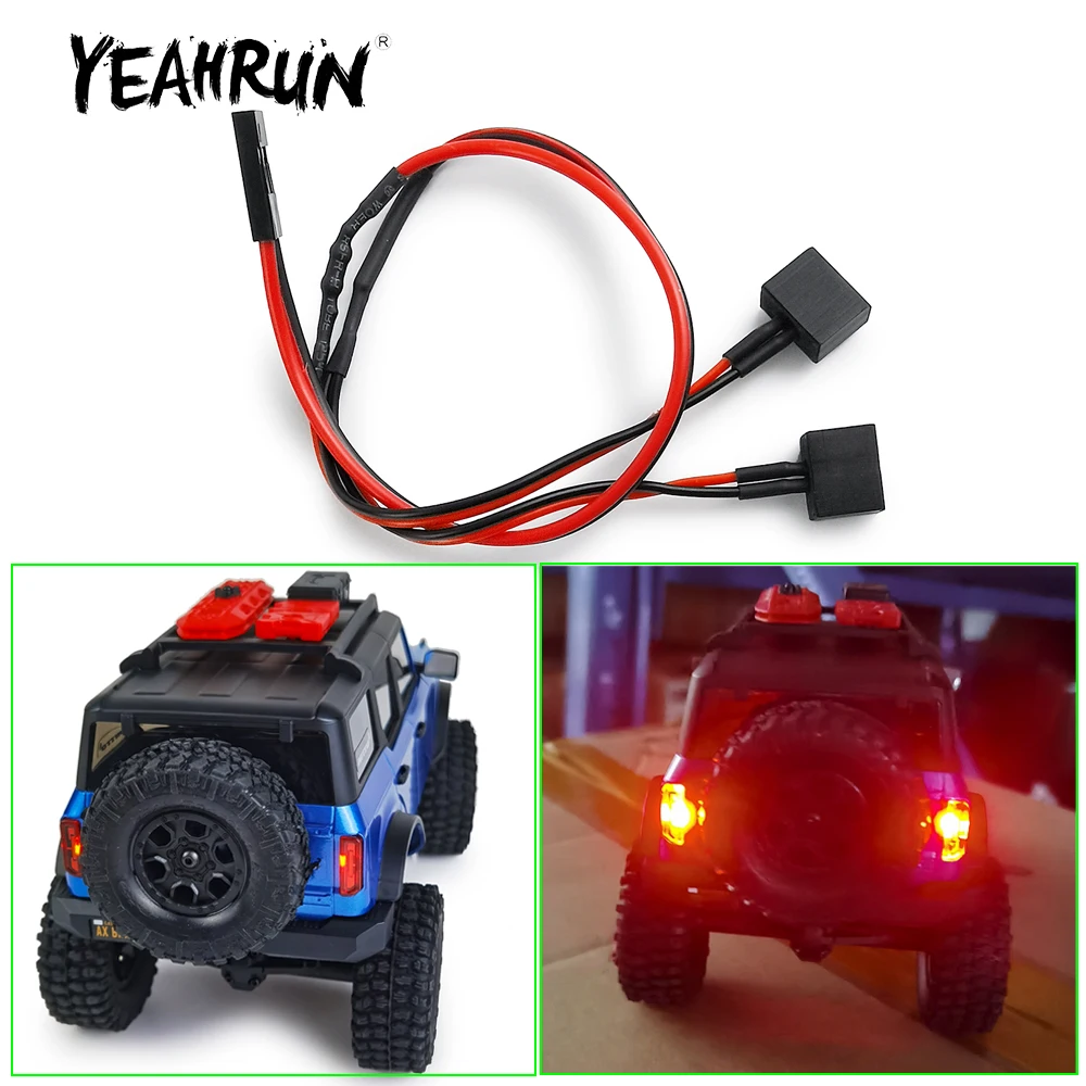 Задний фонарь YEAHRUN, 1 комплект, для осевого SCX24 AXI00006 Bronco 1/24 RC Crawler, автомобильные детали для обновления, аксессуары
Задний фонарь YEAHRUN, 1 комплект, для осевого SCX24 AXI00006 Bronco 1/24 RC Crawler, автомобильные детали для обновления, аксессуары