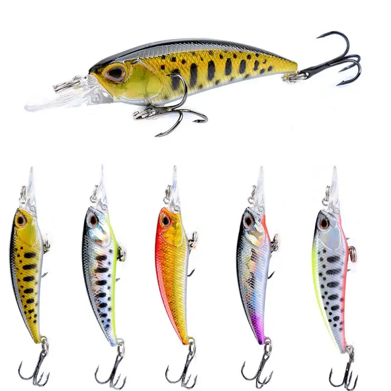 1Pcs Minnow Fishing Lure Floating Hard Bait 75mm 5g Artificial Bait Fishing Accessories Wobbler Crank Bait Pesca Fishing Tackle
1Pcs Minnow Fishing Lure Floating Hard Bait 75mm 5g Artificial Bait Fishing Accessories Wobbler Crank Bait Pesca Fishing Tackle