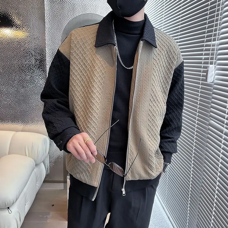 2022 Autumn New Light Luxury Fashion Jacket Men Lapel Collar Comfortable Casual Top Boutique Clothing Simple Style
2022 Autumn New Light Luxury Fashion Jacket Men Lapel Collar Comfortable Casual Top Boutique Clothing Simple Style