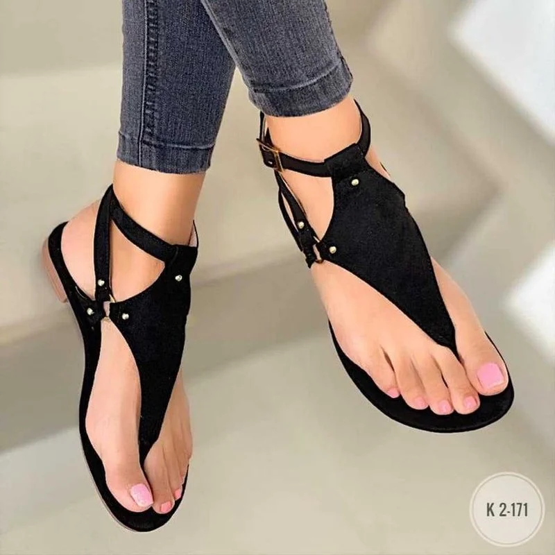 Women Sandals 2020 Summer Outdoor Beach Flip-flop Sandals Solid Fashion Gladiator Sandals Women Flats Casual Ladies Shoes
Women Sandals 2020 Summer Outdoor Beach Flip-flop Sandals Solid Fashion Gladiator Sandals Women Flats Casual Ladies Shoes