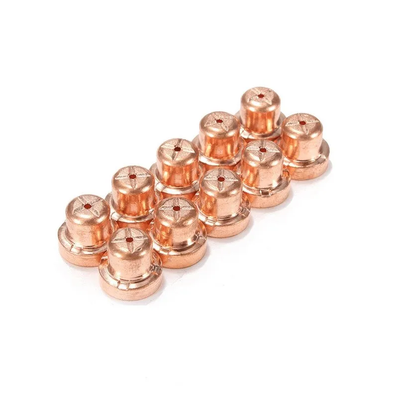 10pcs Extended Long Tip Electrode & Plasma Cutter Nozzles For LG-40 PT-31 Cutting Torch CUT40 CUT50 Welding Tool
10pcs Extended Long Tip Electrode & Plasma Cutter Nozzles For LG-40 PT-31 Cutting Torch CUT40 CUT50 Welding Tool