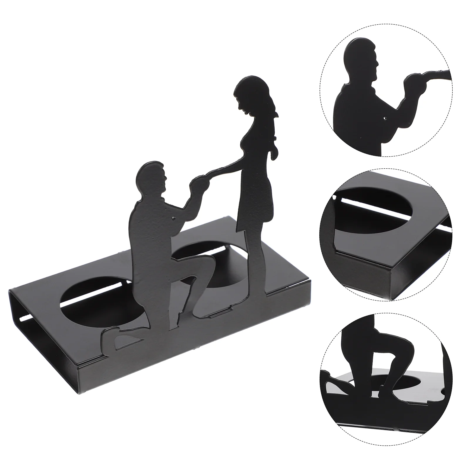 Holder Holders Wedding Candlestick Iron Table Metal Decorative Couple Centerpiece Stand Love Tealight Plate Statue Taper Black
Holder Holders Wedding Candlestick Iron Table Metal Decorative Couple Centerpiece Stand Love Tealight Plate Statue Taper Black