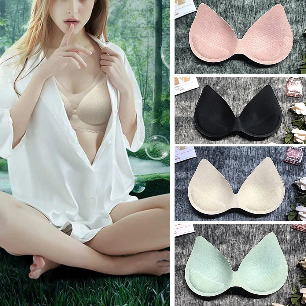 Women Clothes Accessories Insert Breast Bra Enhancer Bikini Padded Inserts Chest Invisible Pad Bra Sponge Padded Body-fitted
Women Clothes Accessories Insert Breast Bra Enhancer Bikini Padded Inserts Chest Invisible Pad Bra Sponge Padded Body-fitted