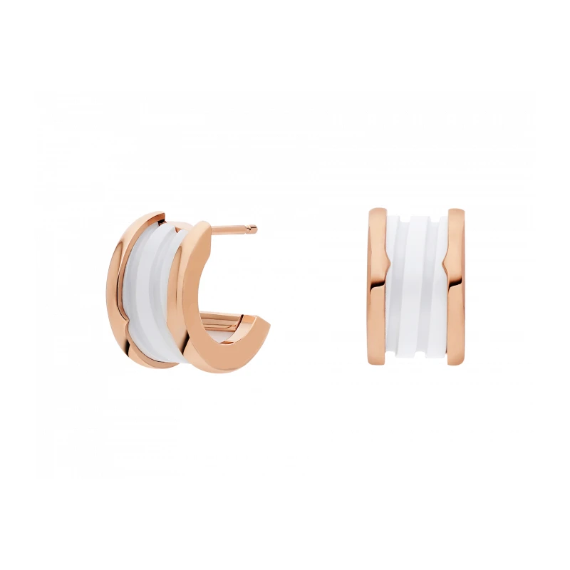 ROMA Italy Luxury Brand Jewelry High Quality titanium steel Rose Gold B ZERO1 Ceramic Earrings For Women cCharming Gift
ROMA Italy Luxury Brand Jewelry High Quality titanium steel Rose Gold B ZERO1 Ceramic Earrings For Women cCharming Gift