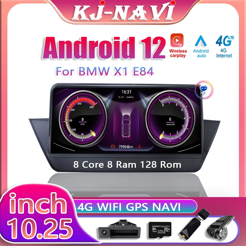 Автомобильный радиоприемник 10,25 дюймов Android 12 для BMW X1 E84 2009-2015 Carplay Monitor мультимедийный плеер GPS Стерео навигация автозапчасти
Автомобильный радиоприемник 10,25 дюймов Android 12 для BMW X1 E84 2009-2015 Carplay Monitor мультимедийный плеер GPS Стерео навигация автозапчасти