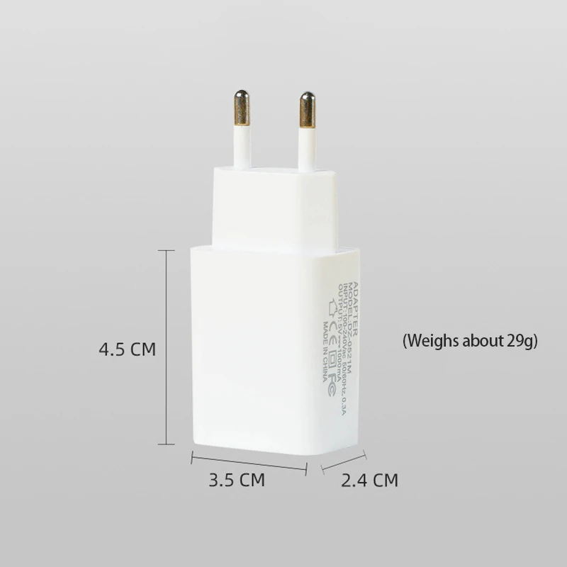 USB Plug Adaptor USB Charger 2.1A/5V Dual USB Wall Charger Power Travel Adapter For Phone XS XR 8/7/6/6S Plus Pad Samsung Galaxy
USB Plug Adaptor USB Charger 2.1A/5V Dual USB Wall Charger Power Travel Adapter For Phone XS XR 8/7/6/6S Plus Pad Samsung Galaxy