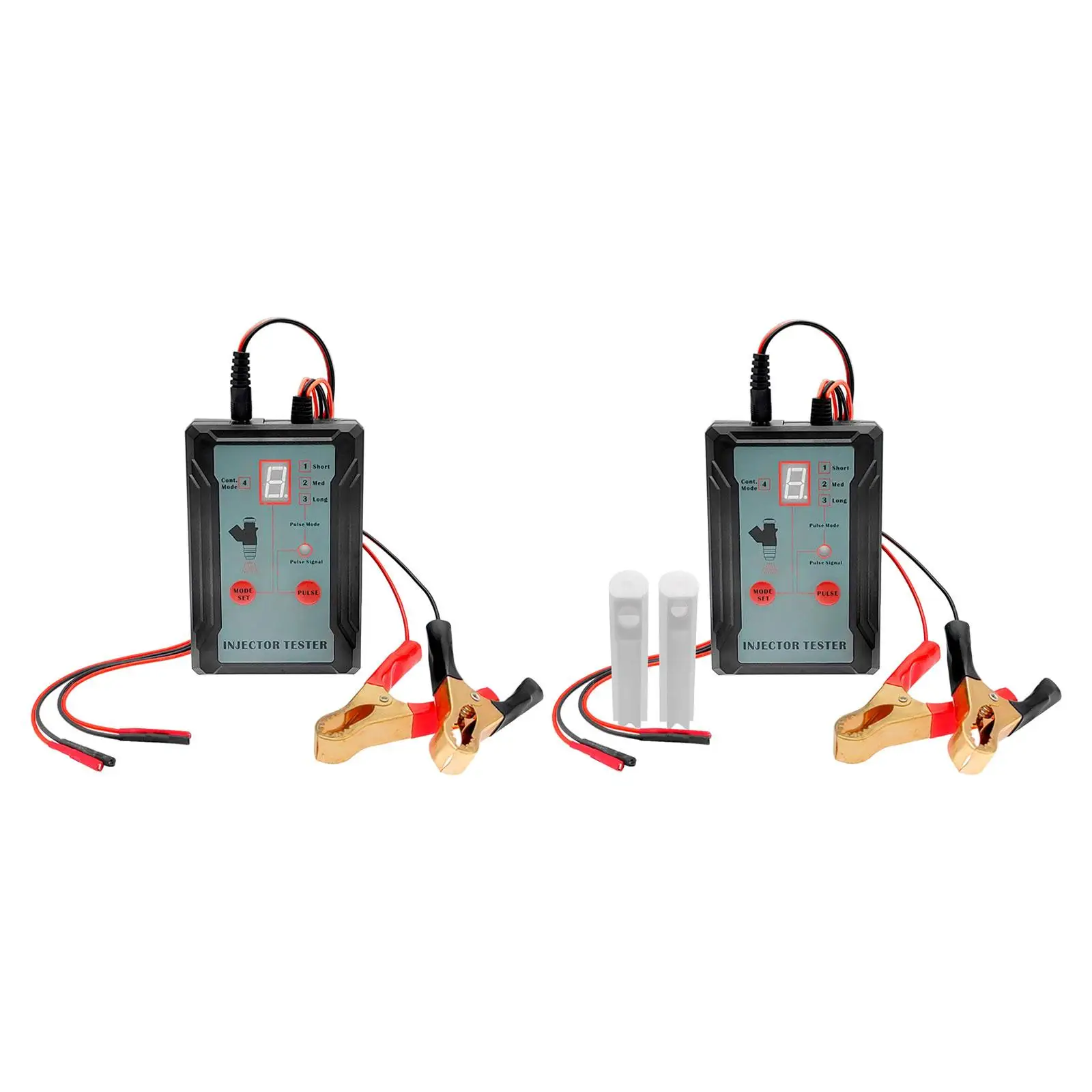 Car Fuel Injector Tester Cleaner Adapter Repair Tool Short Circuit Protection DIY Parts Universal 12V for Auto Vehicle
Car Fuel Injector Tester Cleaner Adapter Repair Tool Short Circuit Protection DIY Parts Universal 12V for Auto Vehicle