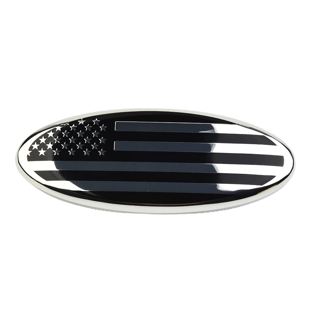 9Inch Front Grille Tailgate Flag Oval Emblem Badge Silver Auto Exteiror Decoration Accessories 23*9cm Fits F150 F350 Vehicle
9Inch Front Grille Tailgate Flag Oval Emblem Badge Silver Auto Exteiror Decoration Accessories 23*9cm Fits F150 F350 Vehicle