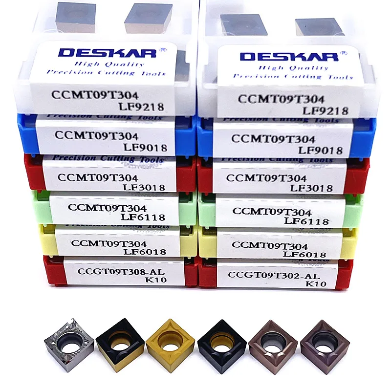 DESKAR CCMT060204 CCMT060208 CCMT09T304 CCMT09T308 CCMT120404 CCMT120408 LF6018 LF6118 LF9218 LF9018 LF3018 K10 Токарные пластины
DESKAR CCMT060204 CCMT060208 CCMT09T304 CCMT09T308 CCMT120404 CCMT120408 LF6018 LF6118 LF9218 LF9018 LF3018 K10 Токарные пластины