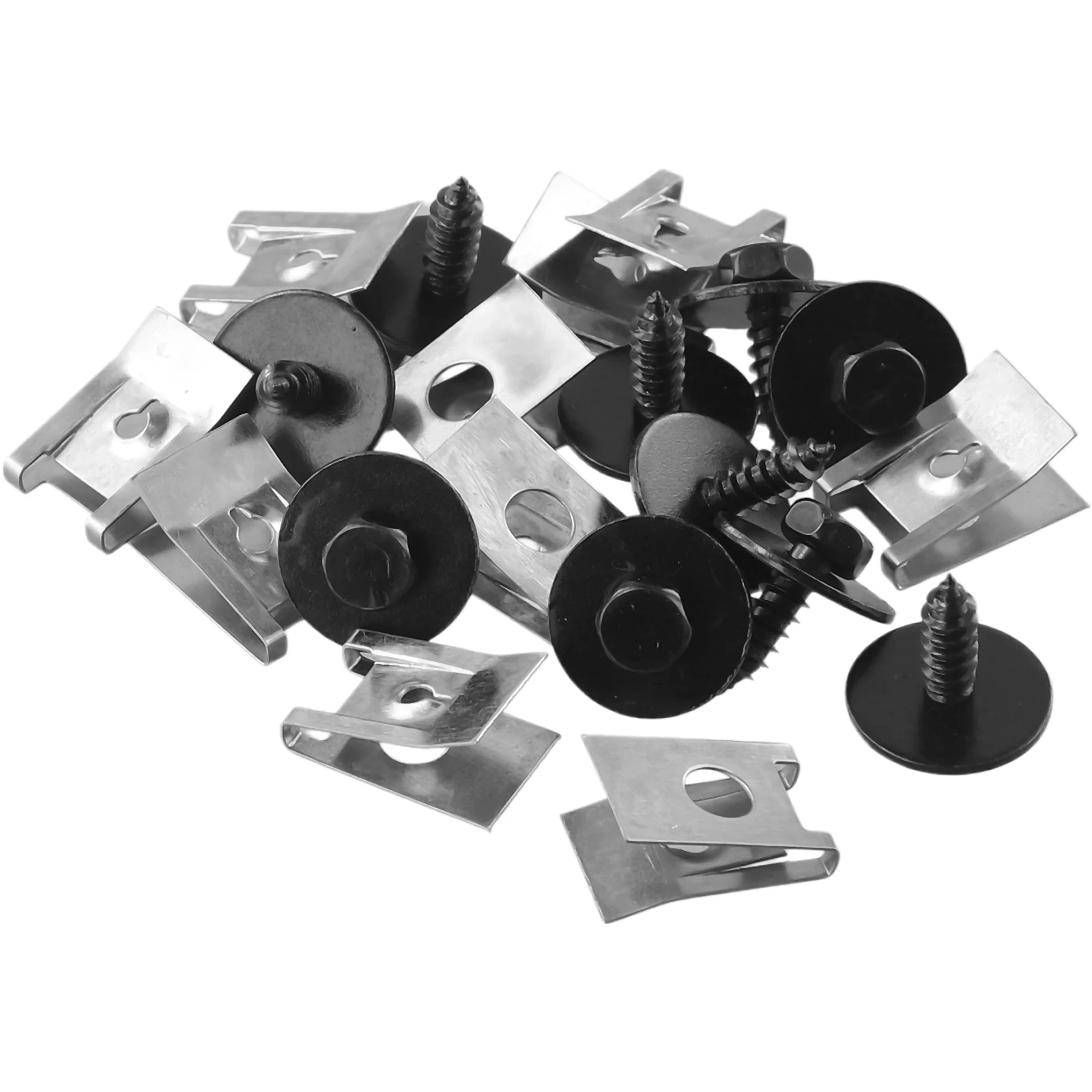 20PCS U-shaped Hexagon Head Tapping Sleeve Nut Screw Clamp Chassis Sheet Metal Clamp Fixing Clamp For BMW Car Speed Fasteners
20PCS U-shaped Hexagon Head Tapping Sleeve Nut Screw Clamp Chassis Sheet Metal Clamp Fixing Clamp For BMW Car Speed Fasteners