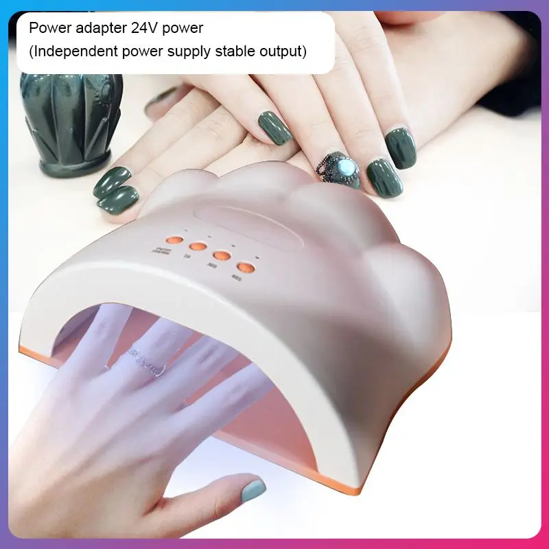 48W Nail Lamp 30 Beads Light Therapy Machine Intelligent Induction Uv Lamp Led Quick-drying Dryer For Nail Salon Manicure Light
48W Nail Lamp 30 Beads Light Therapy Machine Intelligent Induction Uv Lamp Led Quick-drying Dryer For Nail Salon Manicure Light
