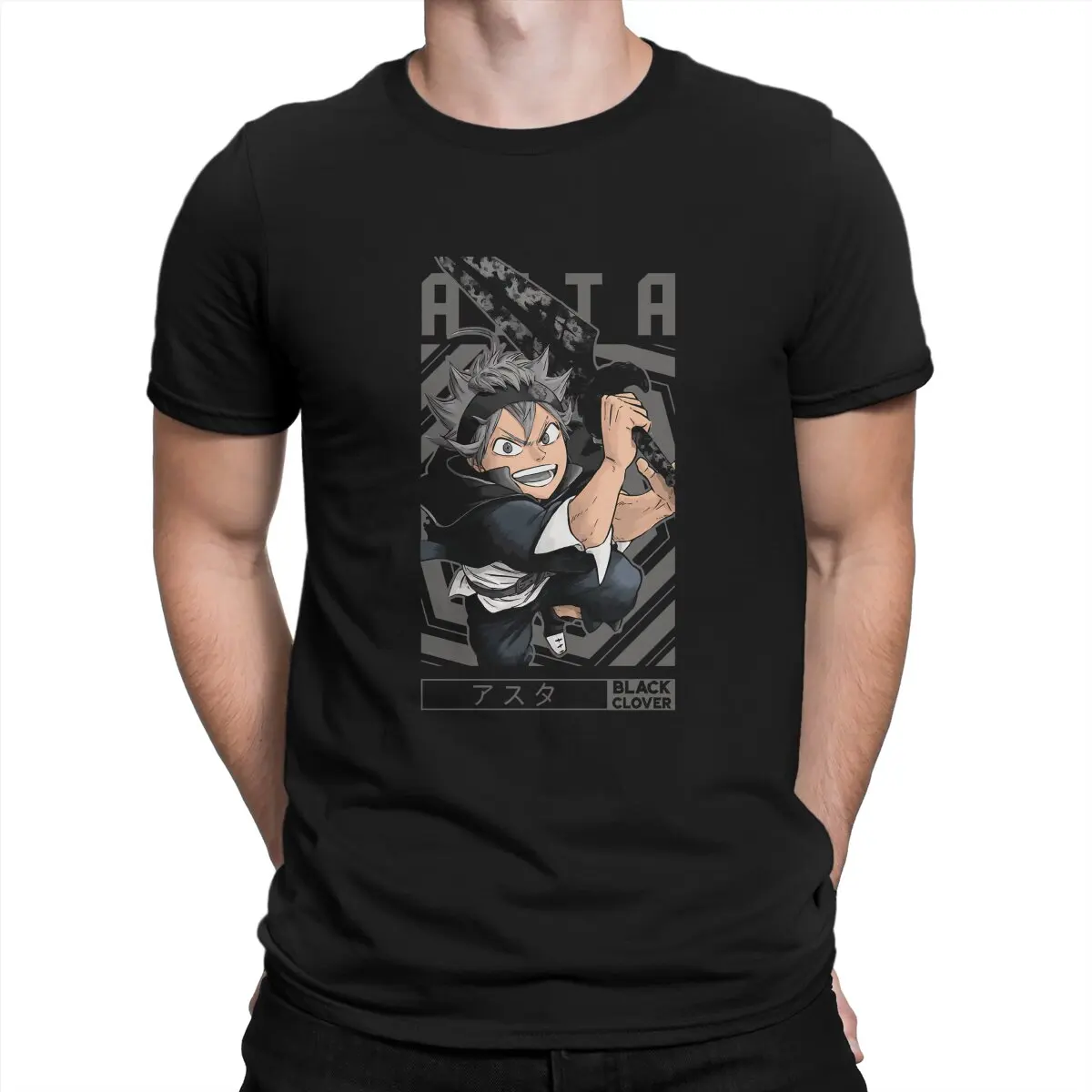 Asta Manga Anime Design Essential Man's TShirt Black Clover O Neck Short Sleeve Fabric T Shirt Funny Top Quality Birthday Gifts
Asta Manga Anime Design Essential Man's TShirt Black Clover O Neck Short Sleeve Fabric T Shirt Funny Top Quality Birthday Gifts