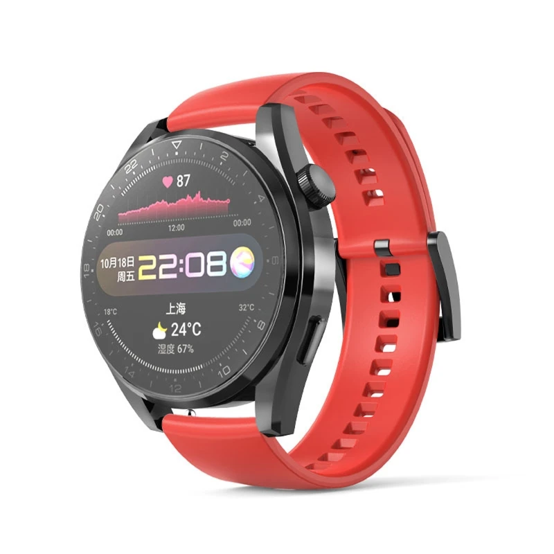 Silicone Strap Compatible for huawei Watch GT3 Waterproof Bracelet Durable Smartwatch Fashion Band Belt Sports Wristband
Silicone Strap Compatible for huawei Watch GT3 Waterproof Bracelet Durable Smartwatch Fashion Band Belt Sports Wristband