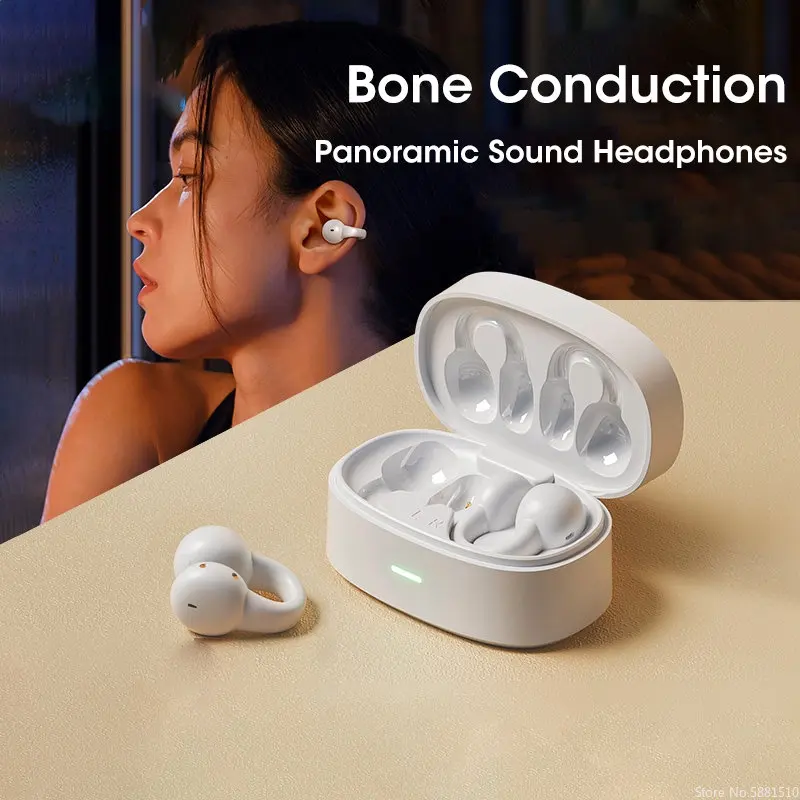 Niye NEW TWS Wireless Bone Conduction Earbuds Bluetooth Noise Reduction Headset Waterproof Sports Headphone with MIC for IPhone
Niye NEW TWS Wireless Bone Conduction Earbuds Bluetooth Noise Reduction Headset Waterproof Sports Headphone with MIC for IPhone
