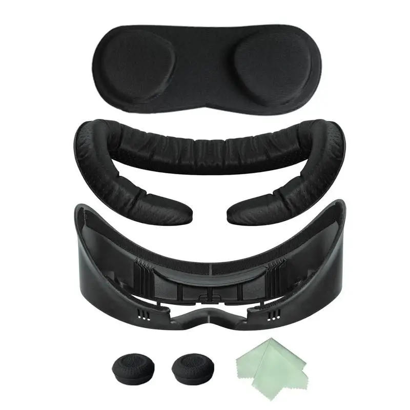 VR Facial Interface Breathable Artificial Leather Face Pad Replacement VR Headset Accessories Sweat Proof Widened Face Pad
VR Facial Interface Breathable Artificial Leather Face Pad Replacement VR Headset Accessories Sweat Proof Widened Face Pad