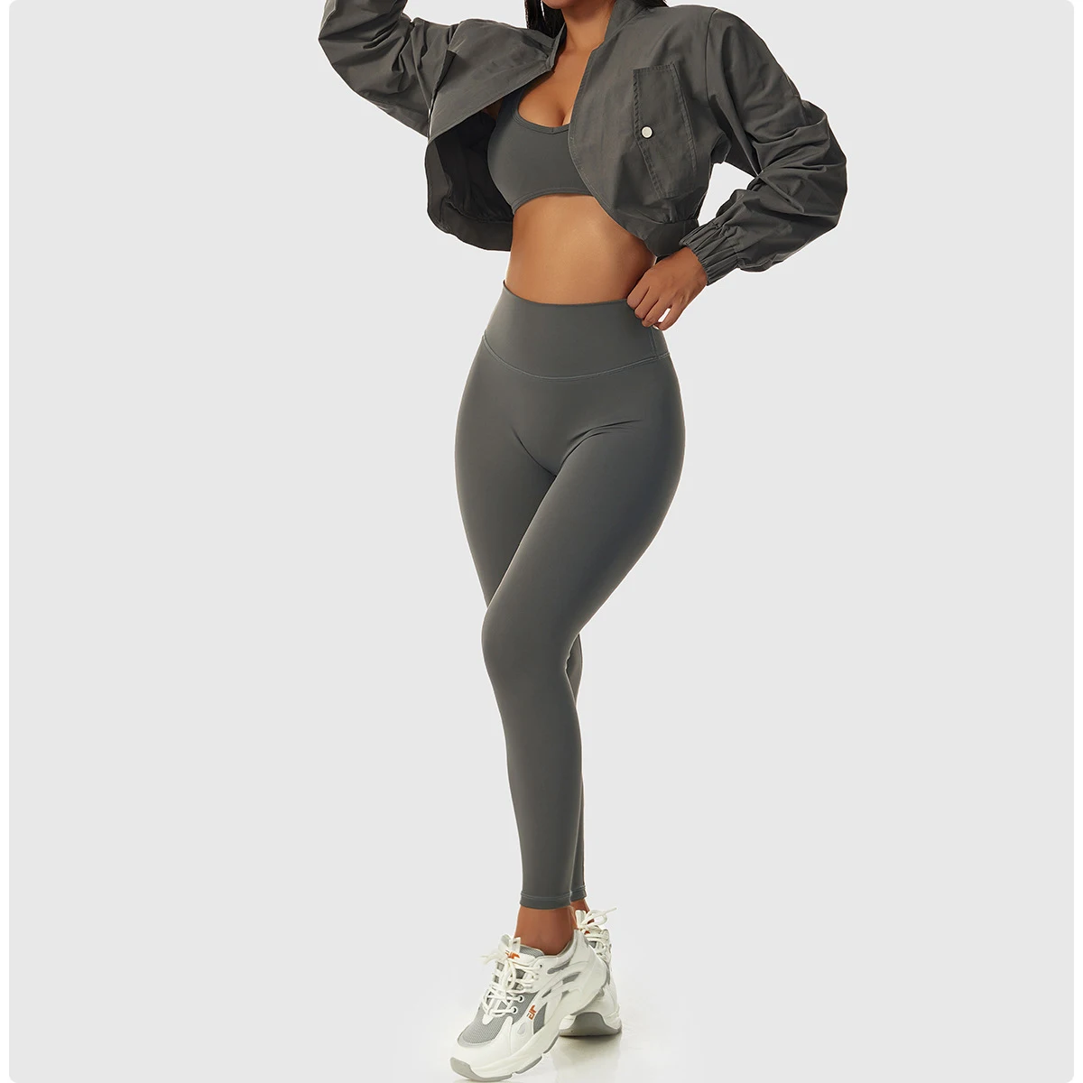 Jacket Women's Sports Workout Top Long Sleeve Quick Dry Outerwear Fitness Wear Casual Jacket Gym Tracksuit Tops Sport Outfit
Jacket Women's Sports Workout Top Long Sleeve Quick Dry Outerwear Fitness Wear Casual Jacket Gym Tracksuit Tops Sport Outfit