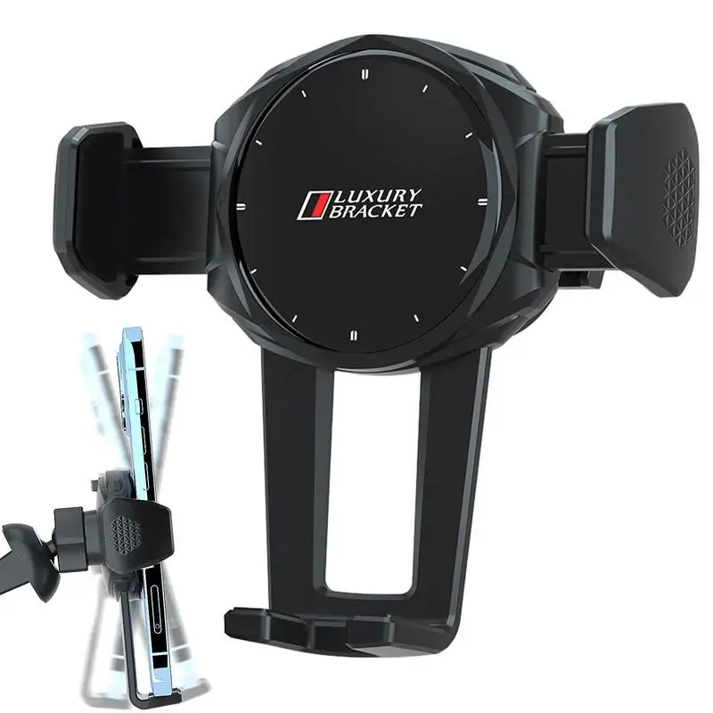 Phone Holder Car 360 Rotatable Phone Holder Air Outlet Car Bracket With Anti-skid Protection And Mechanical Gripper Design Cell
Phone Holder Car 360 Rotatable Phone Holder Air Outlet Car Bracket With Anti-skid Protection And Mechanical Gripper Design Cell