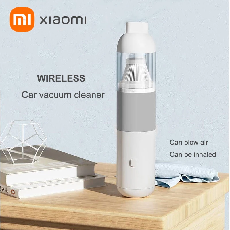 Беспроводной пылесос XIAOMI Smart Home, ингалятор и выдувание, портативный ручной инструмент для уборки, автомобильный пылесос
Беспроводной пылесос XIAOMI Smart Home, ингалятор и выдувание, портативный ручной инструмент для уборки, автомобильный пылесос