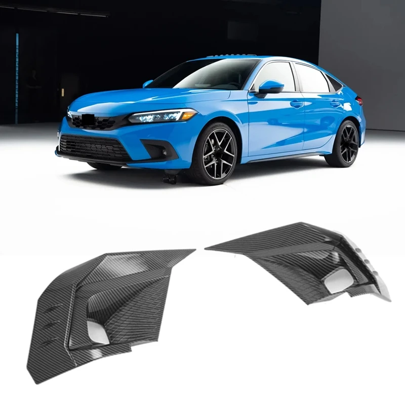 Front Bumper Fog Lamp Frame Cover Fog Light Trim Spoiler Strip For Honda Civic 2022 11Th Carbon Fiber ABS
Front Bumper Fog Lamp Frame Cover Fog Light Trim Spoiler Strip For Honda Civic 2022 11Th Carbon Fiber ABS