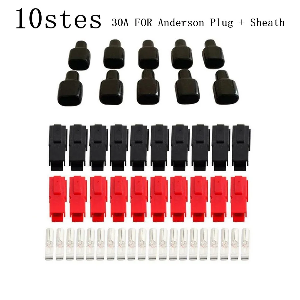 10 Black +10red 30 Amp 600V For Anderson Plug Connector Dust Cover PC Shell For Electric Power Vehicles Photovoltaic System Tool
10 Black +10red 30 Amp 600V For Anderson Plug Connector Dust Cover PC Shell For Electric Power Vehicles Photovoltaic System Tool