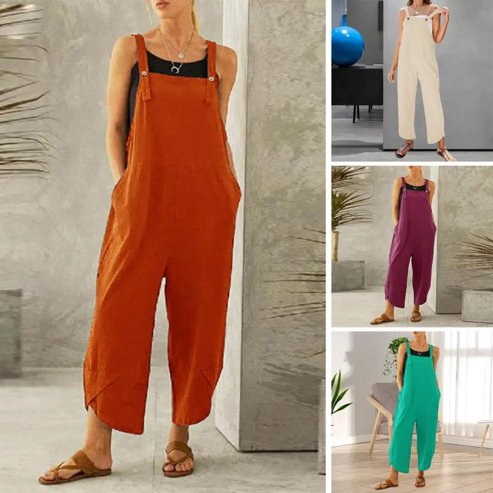Summer Streetwear White Jumpsuit Women 2023 Spring Casual Solid Color One Pieces Pants Overalls Rompers
Summer Streetwear White Jumpsuit Women 2023 Spring Casual Solid Color One Pieces Pants Overalls Rompers