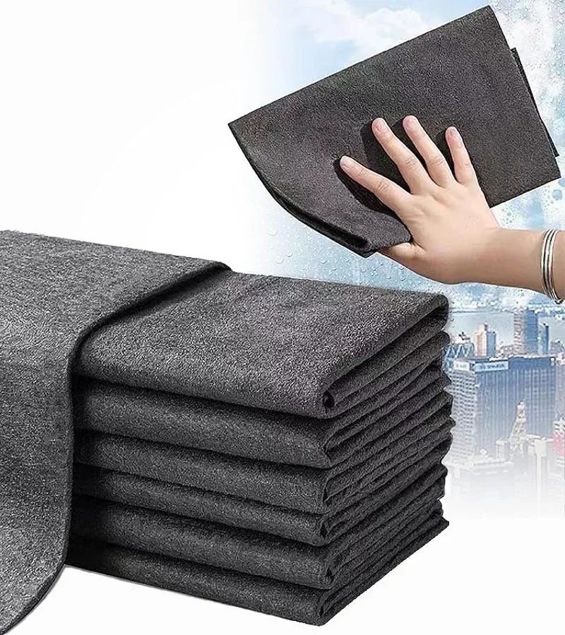 Thickened Magic Cleaning Cloth Microfiber Glass Clean Towel Reusable Washable Lint-free Cleaning Rags for Kitchen Glass Car
Thickened Magic Cleaning Cloth Microfiber Glass Clean Towel Reusable Washable Lint-free Cleaning Rags for Kitchen Glass Car