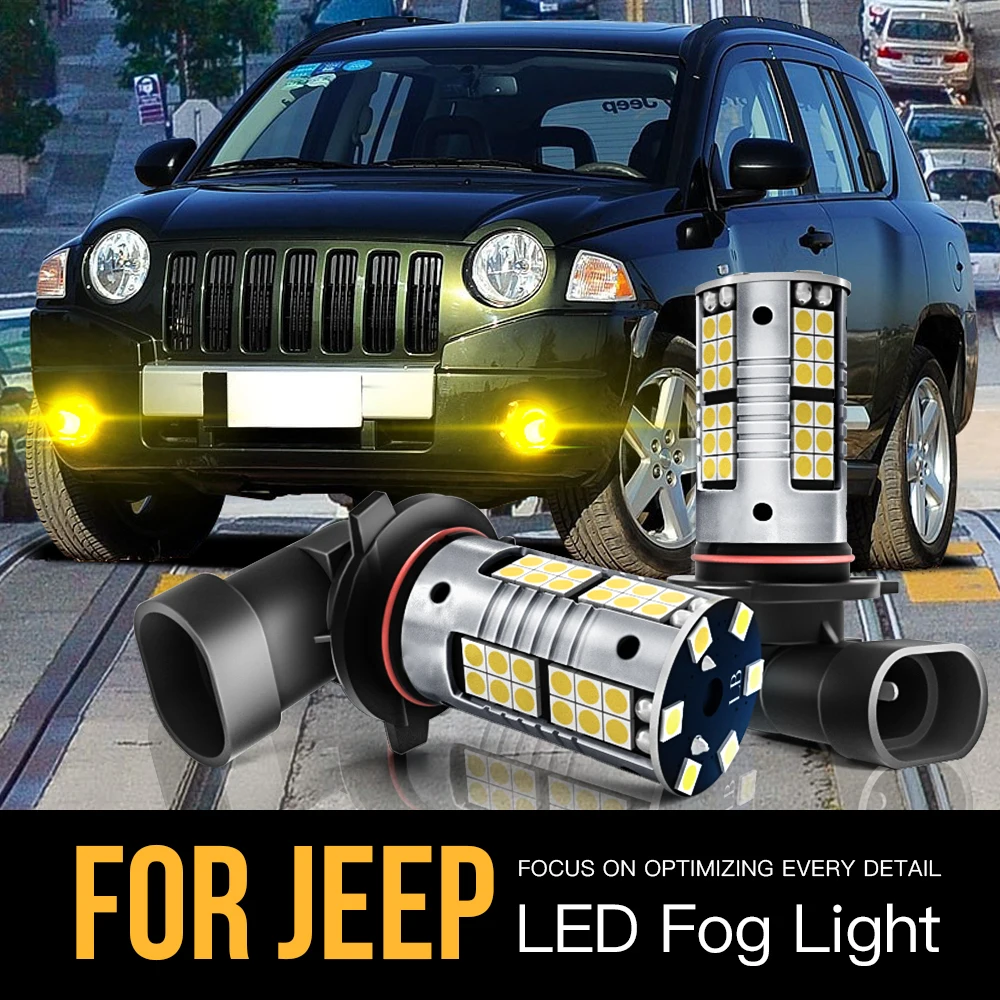 2pcs H10 9145 Canbus No Error LED Fog Light Blub Lamp For JEEP Grand Cherokee 3 XJ 2001-2007 Commander Compass Wrangler JK
2pcs H10 9145 Canbus No Error LED Fog Light Blub Lamp For JEEP Grand Cherokee 3 XJ 2001-2007 Commander Compass Wrangler JK
