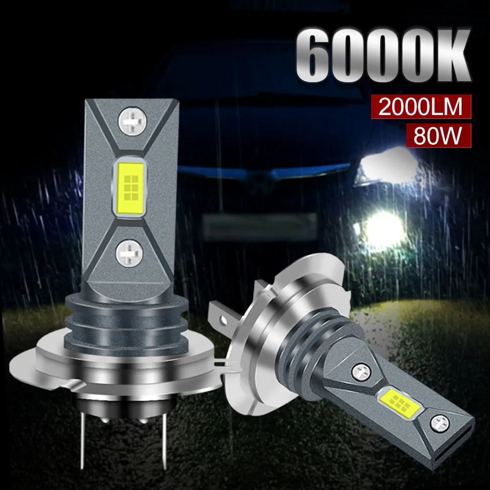 2Pcs H7 LED LED Headlights H4 9005 H11 H16 LED Headlight 160W 20000LM Turbo Tube 12V-24V Bulb 6000K Lamp Diode Auto Fog Lights
2Pcs H7 LED LED Headlights H4 9005 H11 H16 LED Headlight 160W 20000LM Turbo Tube 12V-24V Bulb 6000K Lamp Diode Auto Fog Lights