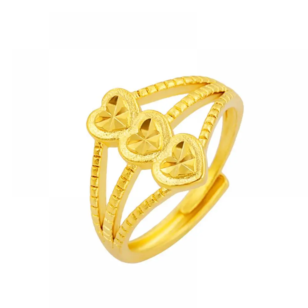 HOYON New 24K Gold Plated Love Ring Opening Adjustable Jewelry Real 100% 24K Gold Color Jewelry
HOYON New 24K Gold Plated Love Ring Opening Adjustable Jewelry Real 100% 24K Gold Color Jewelry