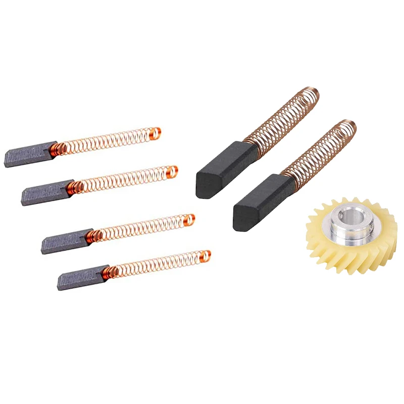 1 Set W10380496 Carbon Stand Mixer Motor Brush & 1 Set Motor Brush W10380496 4162897 Mixer Worm Drive Gear
1 Set W10380496 Carbon Stand Mixer Motor Brush & 1 Set Motor Brush W10380496 4162897 Mixer Worm Drive Gear
