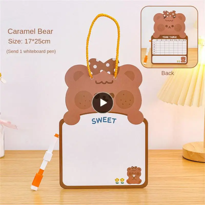 Cartoon Drawing Black Board Erasable Educational Toys Small Double-sided Painting Drawing Toys Children Gifts Hanging Thickened 
Cartoon Drawing Black Board Erasable Educational Toys Small Double-sided Painting Drawing Toys Children Gifts Hanging Thickened