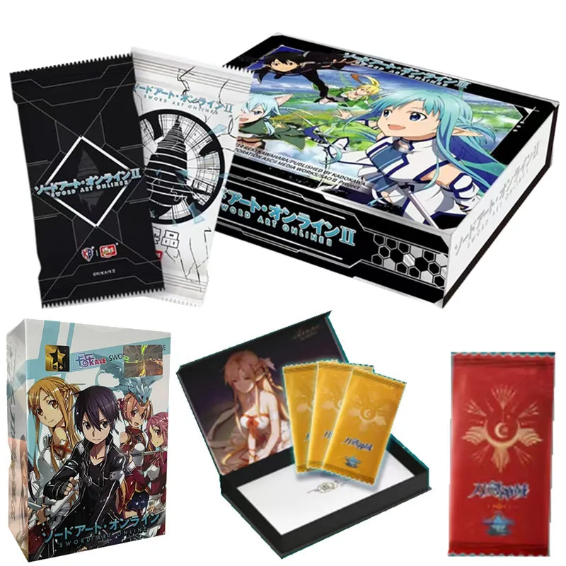 2023 New SAO Sword Art Online Kirigaya Kazuto Yuuki Asuna Collection Cards Child Kids Birthday Gift Game Cards Table Toys Gift
2023 New SAO Sword Art Online Kirigaya Kazuto Yuuki Asuna Collection Cards Child Kids Birthday Gift Game Cards Table Toys Gift