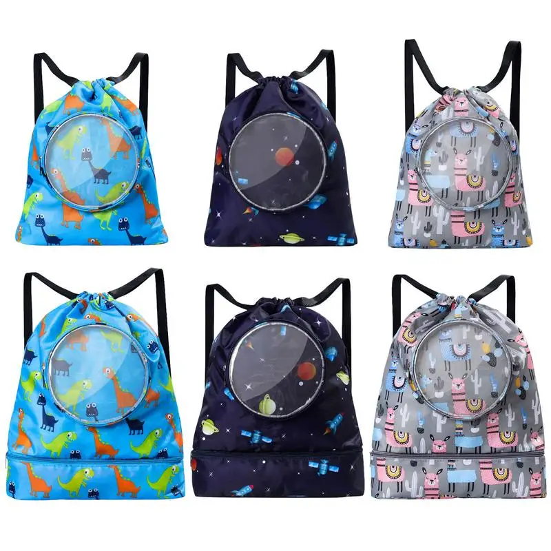 Foldable Kids Drawstring Bag Foldable Drawstring Backpack Bags Wet And Dry Separation Storage Bag Portable Swimming Equipment
Foldable Kids Drawstring Bag Foldable Drawstring Backpack Bags Wet And Dry Separation Storage Bag Portable Swimming Equipment