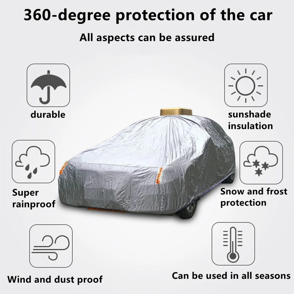 Solar Smart Car Cover Solor energy Full-automatic Car Cover with Remote Control quick and convenient
Solar Smart Car Cover Solor energy Full-automatic Car Cover with Remote Control quick and convenient