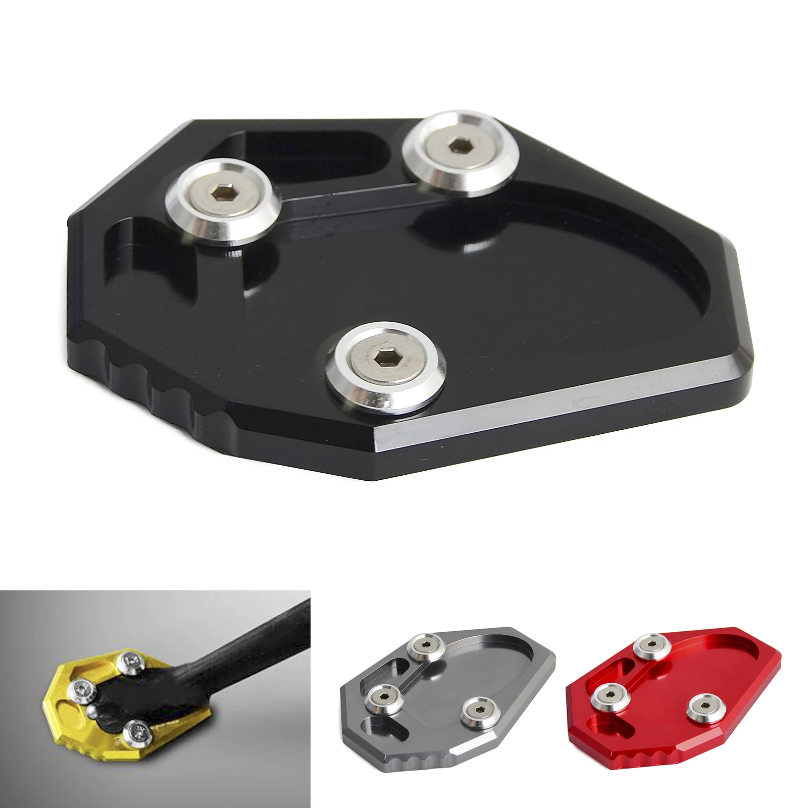 Motorcycle Kickstand Plate Side Stand Enlarge Pad for Yamaha MT-07 MT07 2014 2015 2016 FZ6 S2 ABS 2004 2005 2006 2007 2008 2009
Motorcycle Kickstand Plate Side Stand Enlarge Pad for Yamaha MT-07 MT07 2014 2015 2016 FZ6 S2 ABS 2004 2005 2006 2007 2008 2009