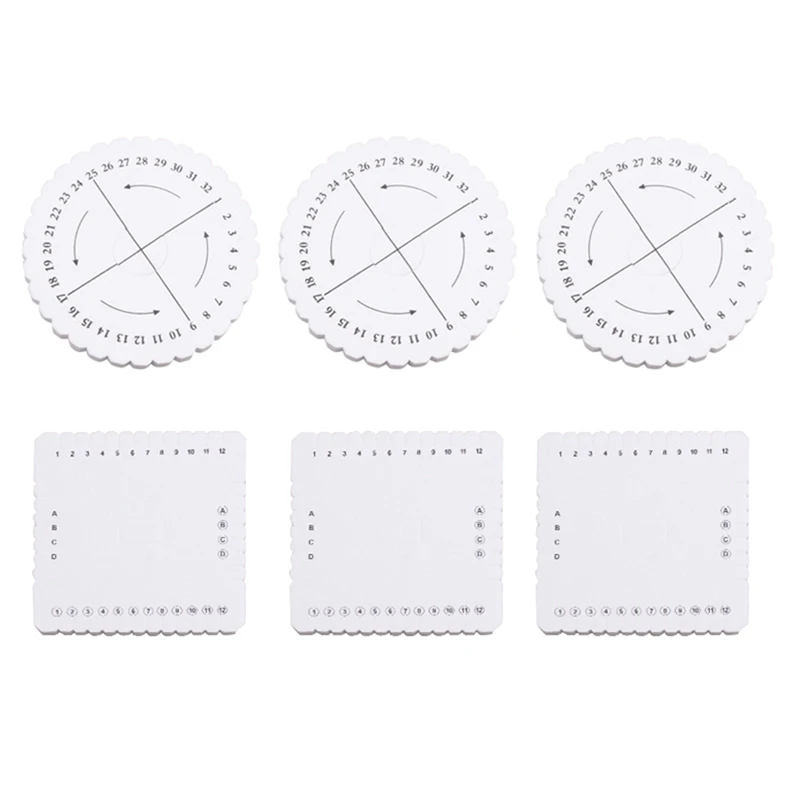 6 Pcs Braiding Disk Round Square Beading Cord Disc,Braided Plate Foam Looms For Braiding DIY Bracelet Weaving
6 Pcs Braiding Disk Round Square Beading Cord Disc,Braided Plate Foam Looms For Braiding DIY Bracelet Weaving