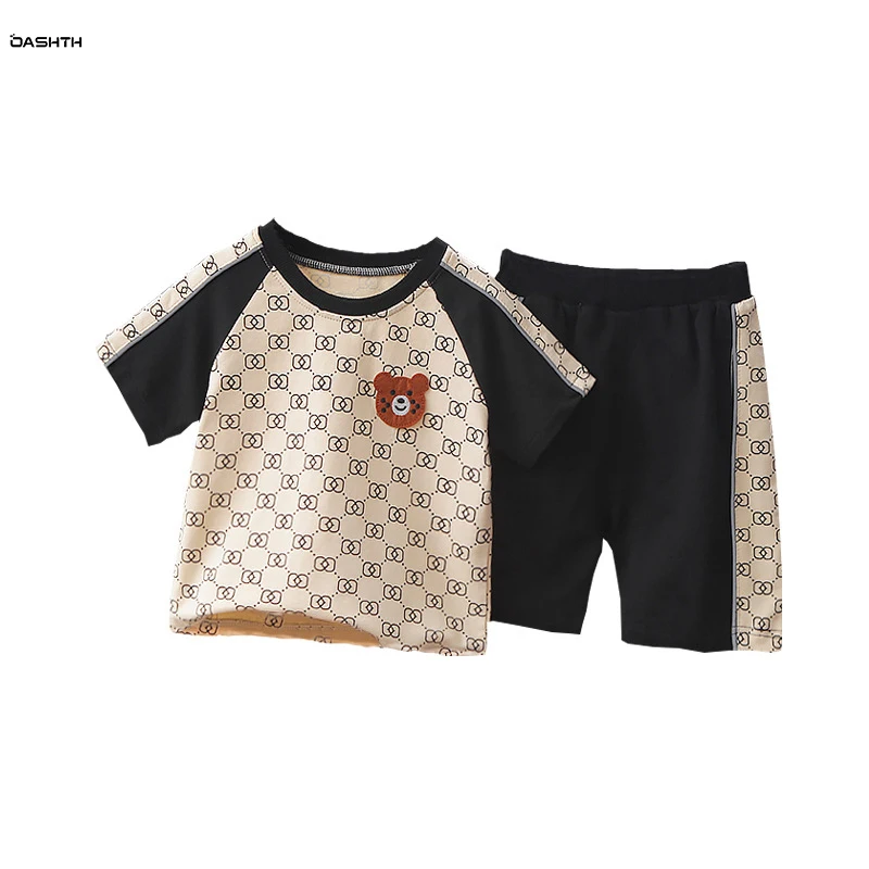 OASHTH Boys summer suit baby clothes children's short-sleeved cartoon full print two-piece set
OASHTH Boys summer suit baby clothes children's short-sleeved cartoon full print two-piece set
