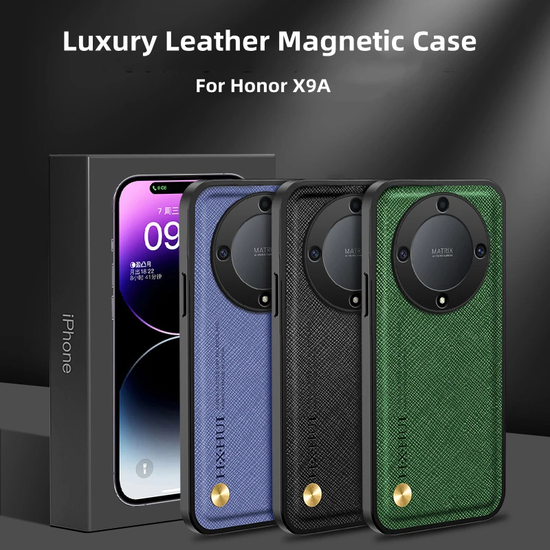 For Huawei Honor X9A Case Luxury Leather Cross Grain Shockproof Bumper For Honor X9 A X40 70 80 Pro 80Gt Magnetic Phone Cover
For Huawei Honor X9A Case Luxury Leather Cross Grain Shockproof Bumper For Honor X9 A X40 70 80 Pro 80Gt Magnetic Phone Cover