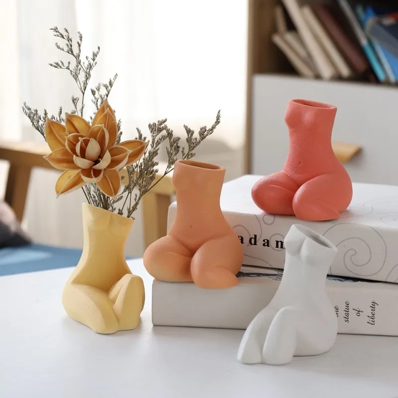 Abstract Human Body Art Ceramic Vase Home Decoration Mini Flower Table Decorations Holiday Gift Flowers Bottle Wholesale
Abstract Human Body Art Ceramic Vase Home Decoration Mini Flower Table Decorations Holiday Gift Flowers Bottle Wholesale