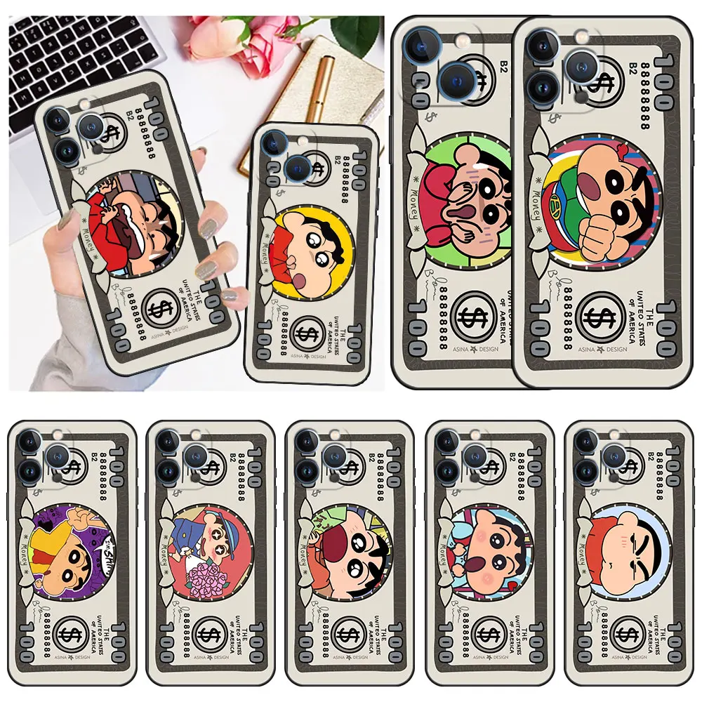Case For Apple iPhone 13 11 12 Pro 7 XR X XS Max Black Phone Funda 8 6 6s Plus 5 5S SE 2022 Cover Cartoon Cash Crayon Shin Chan
Case For Apple iPhone 13 11 12 Pro 7 XR X XS Max Black Phone Funda 8 6 6s Plus 5 5S SE 2022 Cover Cartoon Cash Crayon Shin Chan