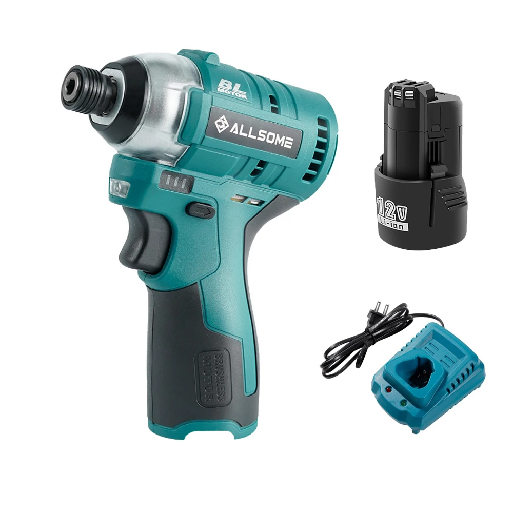 Беспроводной шуруповерт Allsome 12В
Беспроводной шуруповерт Allsome 12В