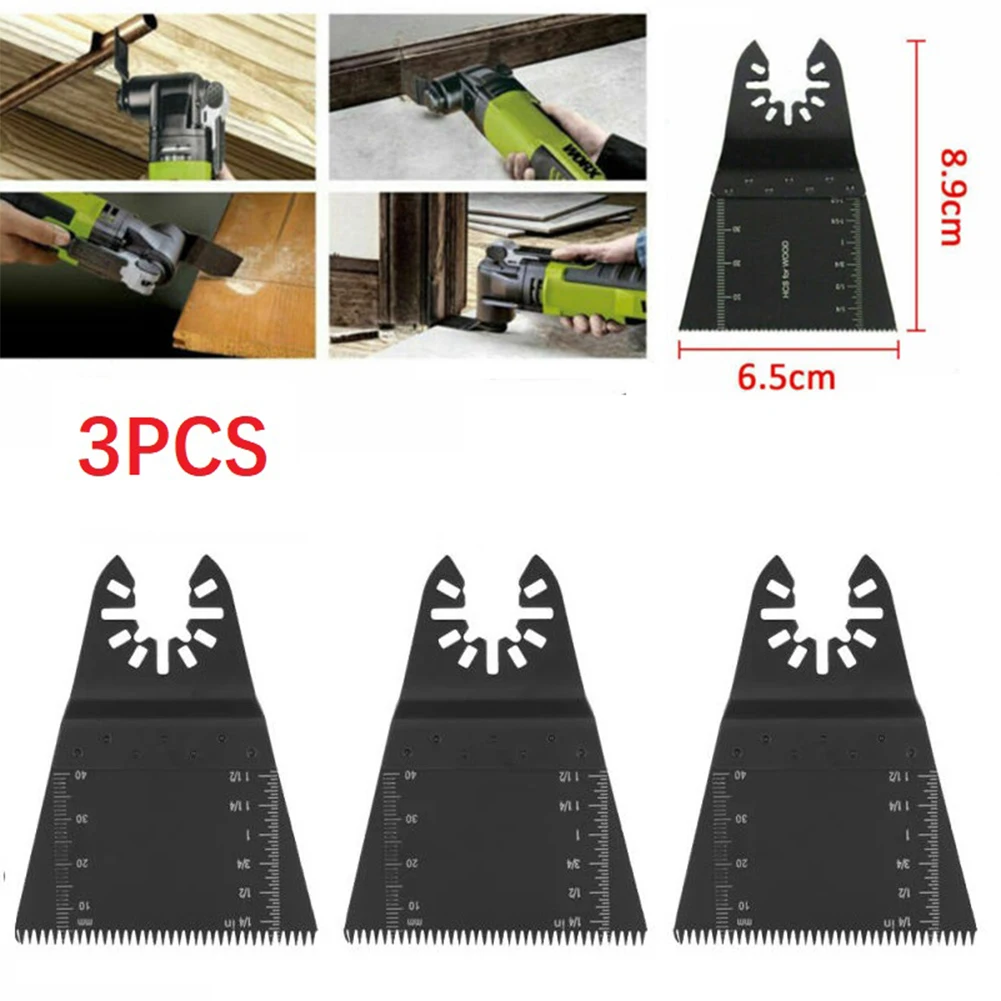 3pcs 65mm Blades Oscillating Saw Blades Multi-Function Saw Saw Blade Renovator Cut Tool Blades For Wood Metal Cutting
3pcs 65mm Blades Oscillating Saw Blades Multi-Function Saw Saw Blade Renovator Cut Tool Blades For Wood Metal Cutting