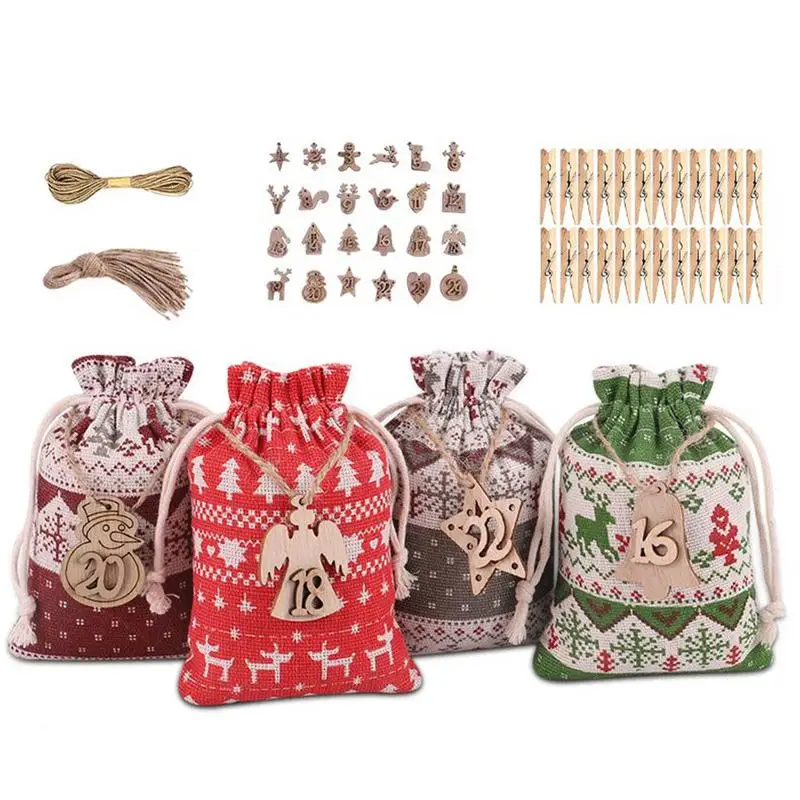 Christmas Advent Bag Christmas Advent Calendar Bag For Filling Christmas Calendar Fabric Bags 24 Gift Bags Chain To Fill
Christmas Advent Bag Christmas Advent Calendar Bag For Filling Christmas Calendar Fabric Bags 24 Gift Bags Chain To Fill