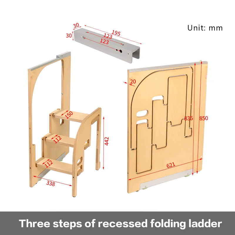 Складная деревянная подставка для кухни
Складная деревянная подставка для кухни