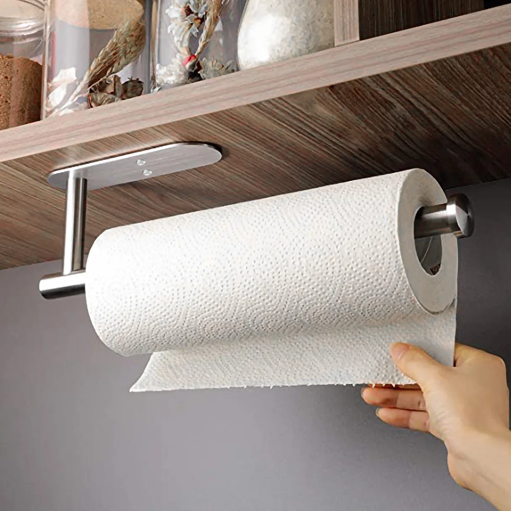 Toilet Paper Holder Bathroom Kitchen Paper Tissue Roll Stand Stainless Steel Wall Rack
Toilet Paper Holder Bathroom Kitchen Paper Tissue Roll Stand Stainless Steel Wall Rack