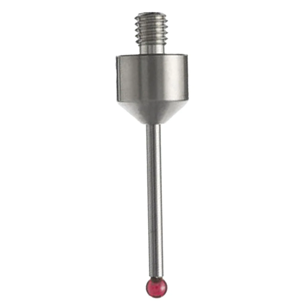 CMM Touch Probe Stylus 3mm Red Gemstone Ball M5 Thread 30mm Length A-5003-5218 Tungsten Carbide For Metalworking Accessories
CMM Touch Probe Stylus 3mm Red Gemstone Ball M5 Thread 30mm Length A-5003-5218 Tungsten Carbide For Metalworking Accessories